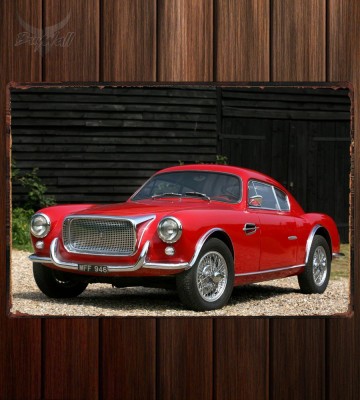 Металлическая табличка Siata Daina SL Sport Berlinetta by Boano